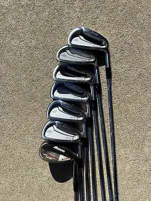 Used Forged Mizuno Mx-23 3-9 Iron Set Dynalite Gold Steel Mens Rh • $199.99