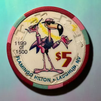 ⚡️❄️ Casino Chip OMG 😳 $5 Flamingo Hilton Magic Laughlin⚡️❄️⚡️❄️ • $1
