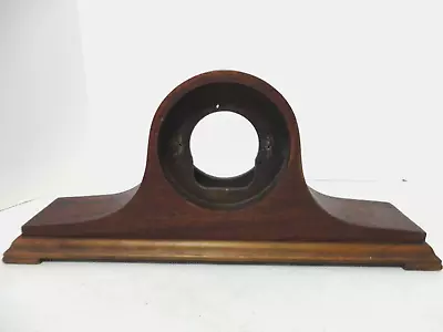 Vintage Wood Mantle Clock Case Parts Only Retro • $19.95