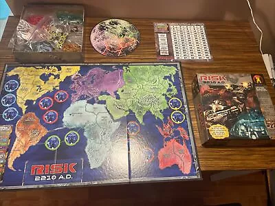 Risk 2210 AD Board Game Avalon Hill 2007 Edition Global Domination • $30