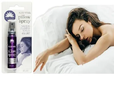 £3.99 • Buy Sleep Well Pillow Spray Bottle Bed Linen Lavender Oil Mist Relaxation Aid 25ml..