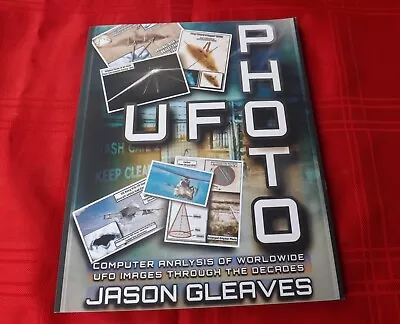 UFO Book UFO Photo By Jason Gleaves New And Un Read Larger Size Book • £7