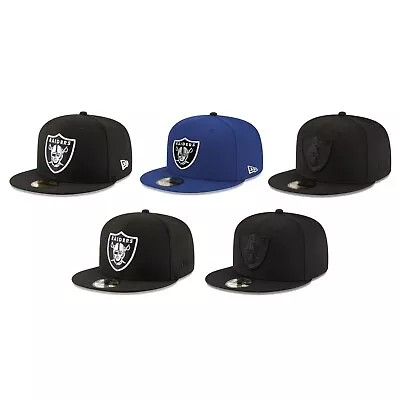 Las Vegas Oakland Raiders NFL Authentic New Era 59FIFTY / 9FIFTY Cap Hat • $39.99