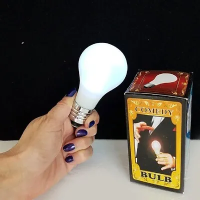 Comedy Bulb Magic Lamp LED Glow In Hand (Ring Touch) Model Light Gimmick Trick • $14.99