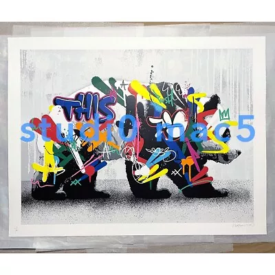 Martin Whatson  PANDA  Silkscreen Print Main Edition  /sandra Chevrier Pez Dolk • £2000