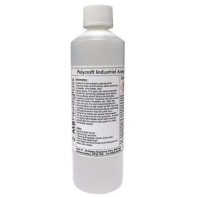 £5.94 • Buy 500ml Pure Acetone 99.5% / Nail Varnish Remover / Industrial Grade A