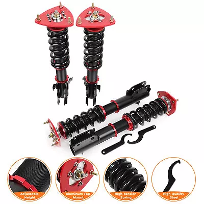 Coilovers For 02-07 Impreza WRX 03-08 Subaru Forester Strut Adj Height Springs • $227.99