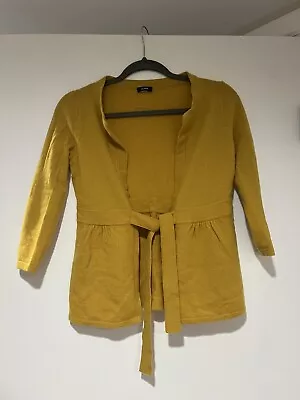 J. Crew Cashmere Cardigan Yellow Women Size XS • $20