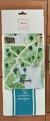 £12.99 • Buy Harrods London Guide Map Tea Towel Set 2 - Card Sleeve £15