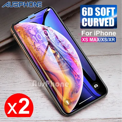 2x Full For Apple IPhone 12 11 Pro XS Max XR X Screen Protector Tempered Glass • $4.95