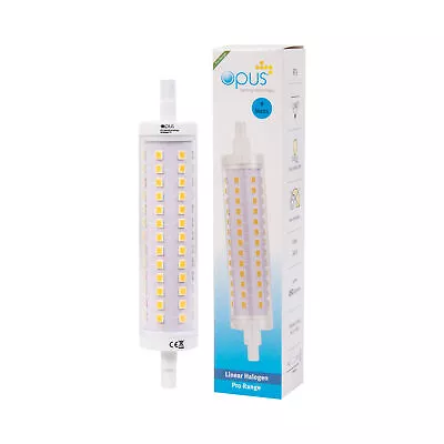 Opus LED R7 118mm 9 Watt R7S J118 Warm White Energy Saving Replacement Lamp • £7.23