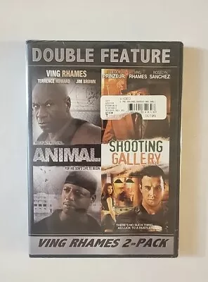 Ving Rhames Double Feature: Animal & Shooting Gallery DVD - 2010 - 2 Movies! • $7