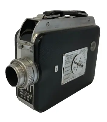 Kodak Vintage Cine Magazine 8 Video Camera East Kodak 25 Film Daylight W/Ektanon • $29