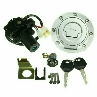 Fuel Gas Cap Ignition Switch Seat Lock Key Set US For Yamaha YZF R1 R6 2000-11  • $34.99