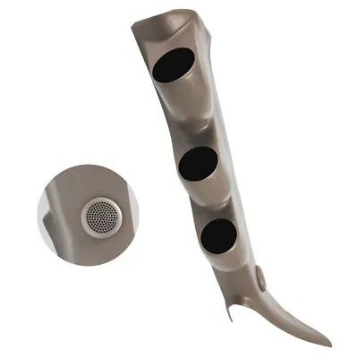 GlowShift Tan Triple Gauge 52mm Pillar Pod W Speaker For 00-06 Chevy Silverado • $68.99