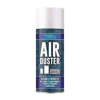 £5.50 • Buy Air Duster Spray Compressed Can Cleans Laptop Printer Keyboard Tech Gadget 400ml