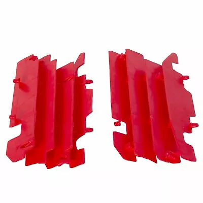 POLISPORT RADIATOR LOUVERS Honda CR125 CR250 CR125R CR250R 2000-2004 Red • $26.99