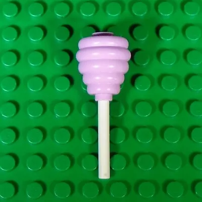 New LEGO System Food Item - Pink Cotton Candy On A Stick • $1.25