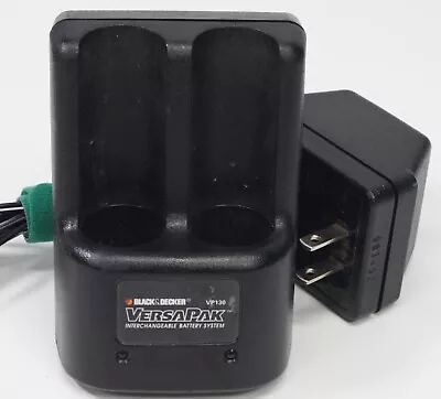 Versapak BLACK & DECKER VP130 DUAL PORT BATTERY CHARGER 3.9V • $11.95