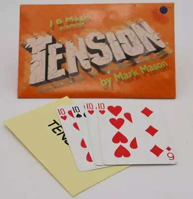 JB Magic Presents Tension By Mark Mason Card Magic Trick • £21.84