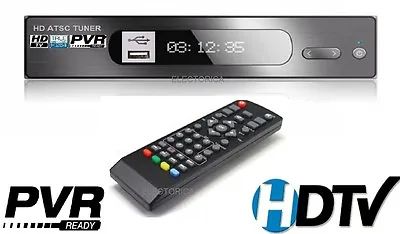 Atsc Tuner Hd Converter Box Dtv Digital Hdtv Hdmi+usb+pvr+qam Tv Ota Antenna • $74.69