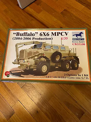 BRONCO “Buffalo” 6X6 MPCV (2004-2006 Production) Military Model Kit - 1/35 Scale • $75