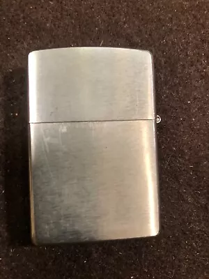 VINTAGE ZIPPO LIGHTER W/ 5 FULL FLINT DISPENSER PACKETS AND THREE NEW WICKS • $21.35