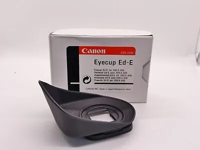 Genuine Canon Eyecup Ed-e For Eos3 Eos5 Eos30 Eos50 Eos50e Boxed  238 • £15