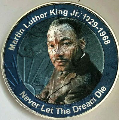 Martin Luther King Jr. American Silver Eagle 1oz. .999 Pure Silver Dollar Coin • $77.50