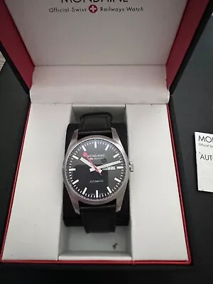 MONDAINE Railways Automatic Watch 42 Mm Ref. A135.30324.14SBB • $450