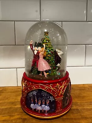 The Nutcracker Ballet Musical Snow Globe 7 1/2” By Roman Christmas Tested Works • $49.95