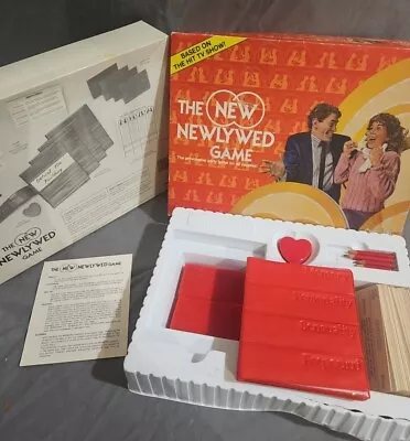 Vintage 1986 The New Newlywed Board Game Pressman Toy Corp. 100% Complete Gift • $6