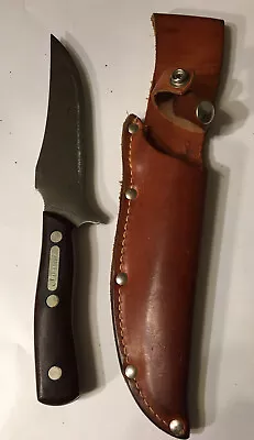 Vintage Schrade Walden Ny 150T Fixed Blade Hunting Old Timer 10   L Knife  # 10 • $9.99