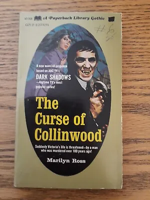 The Curse Of Collinwood Dark Shadows Marilyn Ross Gothic Paperback 1968 Vintage • $6.99