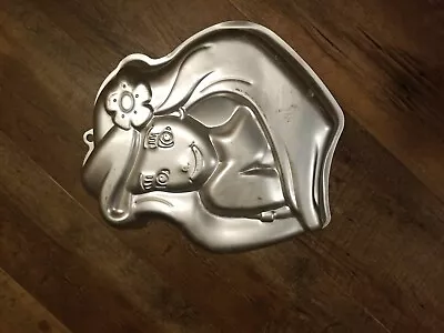 Ariel Little Mermaid Cake Pan Mold Disney Princess By Wilton 2105-4355 • $15