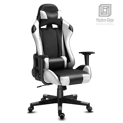 Computer Gaming Racing Chair Leather High-Back Office Recliner Desk Seat Swivel • $104.99