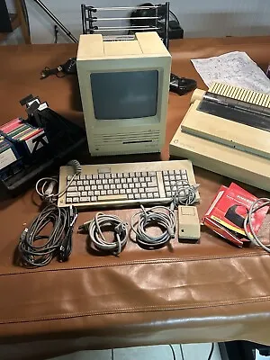 Vintage Apple Macintosh SE M5011 Bundle: Image Writer II Parts • $375