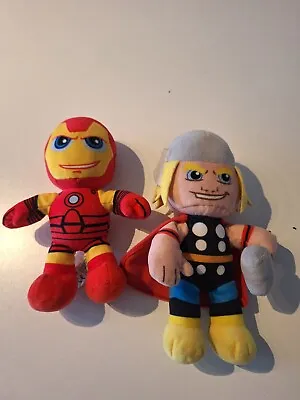 Iron Man And Thor  Marvel Plush Superhero Soft Toys • £4.99