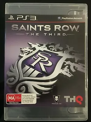 Saints Row: The Third (The Full Package) Playstation 3 PS3 TESTED “Like New” • $9.95