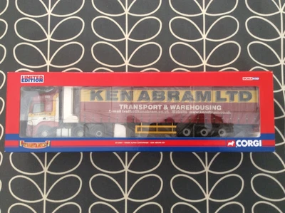£42.99 • Buy Corgi Modern Truck CC13907 KEN ABRAM LTD FODEN ALPHA CURTAINSIDE 1:50