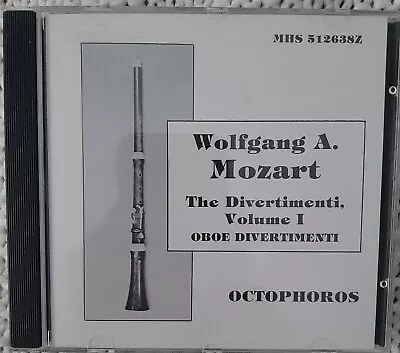 Mozart: The Divertimenti Volume I (1990 Musical Heritage Society MHS 512638Z) • $6.35