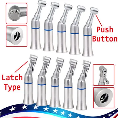Dental Slow Low Speed Handpiece E-type Push Button/ Latch Contra-Angle NSK Style • $14.99
