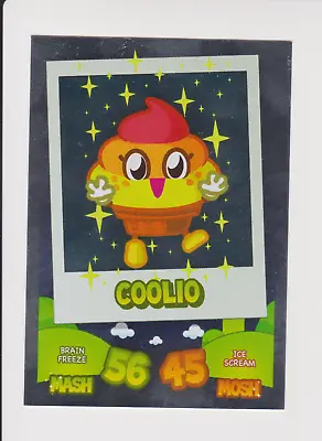 Moshi Monsters Mash Up Trading Card Rainbow Foil COOLIO (Rare) MINT • £4.99