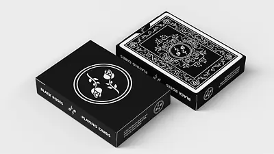 Black Roses Playing Cards (Fully Marked) • $13.45