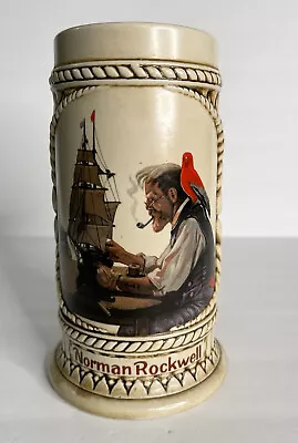 “ The Captain And First Mate ” Beer Stein Mug ~ The Norman Rockwell Collection • $22.99