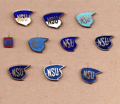 Vintage NSU Motorcycle Logo Pin Badge 1960s Motorrad Anstecknadel Prima • $2.42