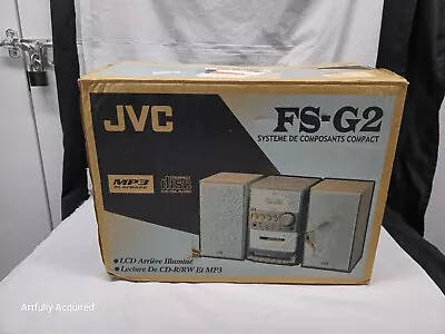 JVC FS-G2 Compact Component System NEW OPEN BOX  ×UNUSED×   • $250