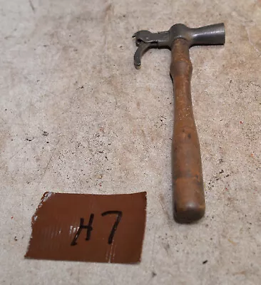 Rare Antique Tack Hammer Original Handle Nail Puller Collectible Early Tool H7 • $149.99