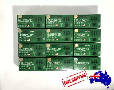 12 X 3 BALLERINA TEA Slim Diet EXTRA STRENGTH Weight Loss 216 Tea Bags • $94.95