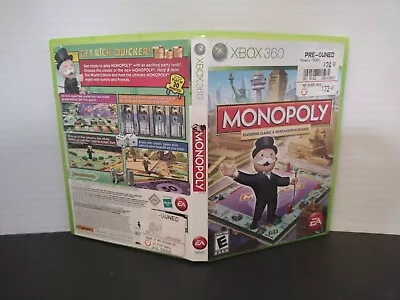 Monopoly (Microsoft Xbox 360 2008) Complete In Box EA • $14.95